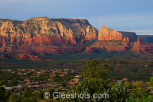 Above Sedona at Sunset, AZ